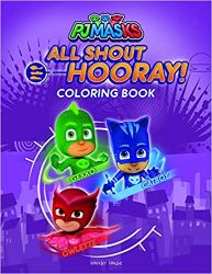 Wonder house PJ Masks All shout Hooray Colouring Book